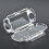 For PSP2000 PSP3000 Crystal Clear Hard Case Transparent Protective Shell Universal Hard Case Housing for Game Console 5