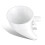 Flour Funnel Stand Mixer Attachment for  Mixer KSM150 5-Quart Icing Egg Liquid Funnel White 1