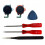 L/R 3D Analog Joystick Repair Kit for Switch2  Thumb Sticks Sensor Replace for  Switch2  Joystick 1