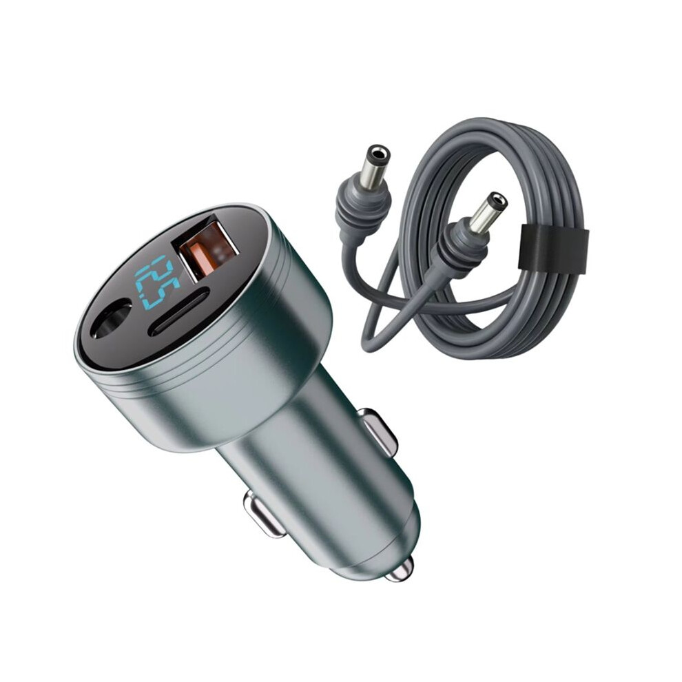 3-In-1 Car Charger For Starlink With 5521 Usb-C Qc 3.0 Multi-Port Fast Charging Adapter With 2M 16Awg Cable 4712193328873