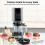 Outer Bowl Lid with Paddle Spoon for  NC500/NC501 Series Ice Cream Maker Reusable Creami Lid Replacement Kit 4