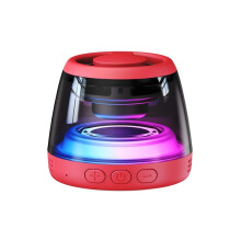 Magnetyczny Głośnik z Oświetleniem RGB, Miniaturowy Przenośny Soundbox, Bezprzewodowy Uchwyt na Telefon i Wieża Głośnikowa