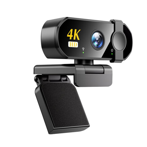 4K HD USB Webcam for Laptop Desktop External Camera Plug  Webcam Auto-Focus Streaming for Online Classes Live Video 1