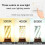 10Pcs E27 LED Corn Bulb 16W Corn Bulb Replace Halogens Lamps Small Screw-in  Three-Color Lighting 4