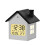 Home Decor House-Shaped Clock Multifunctional Children'S Clock Bedside Clock with Night Light and LCD Display B 1