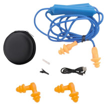 Kit Auricolari con Tappi per Le Orecchie per Lavoro, Soppressione del Rumore, Protezione 'Udito, Cantieri Edili, Luoghi Rumorosi