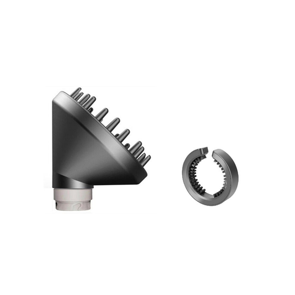 For  FlexStyle Diffuser Attachment with Cleaning Brush for Dryer Faster and Define Wavy CuRly B