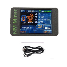 1061KH/S NerdMiner PRO NMMiner BTC Solo Miner 2,8 Inch Kleurendisplay Bitcoin Crypto Solo Loterij Miner Thuisgebruik BTC