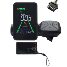 L5 E-Bike NFC LCD Display Meter 24V/36V/48V/60V UART Type C Electric Scooter LCD Meter NFC Speedometer SM5PIN