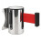 2pcs Retractable Barrier Strips Wall Mount Crowd Control System for Playgrounds and Schools 2
