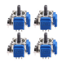 4 Stuks voor PS5-Controller Joystick-Upgradekit TMR Elektromagnetische Thumbstick, 3D Analoge Sensorvervanging