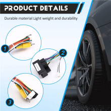 Car Radio CAN Bus Decoder CANBus Power Cable Canbus Adapter Wiring Harness for 3008 2008 C3 C5 DS6
