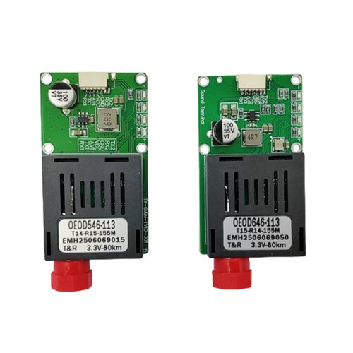 TTL Optical Transceiver Module 80KM Optical End Device Dedicated Optical Port Interface Module UART/SBUS