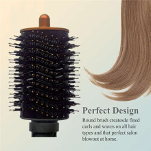 Modelador de Cachos Longo com Barris Cônicos e Escova Alisadora para  FlexStyle: Ondas Texturizadas e Cabelo Liso A
