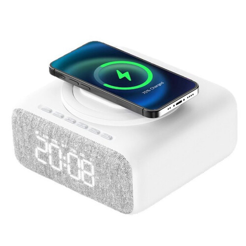 Wireless  Speaker Multifunctional Wireless Charging Swan Night Light  Speaker Desktop Wake  Light
