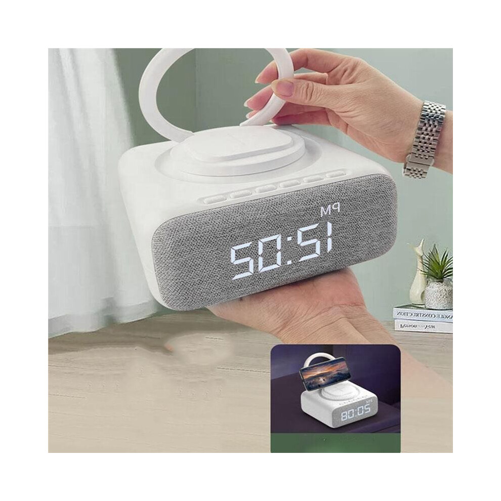 Wireless Speaker Multifunctional Wireless Charging Swan Night Speaker Desktop Wake Light 6032870186700