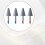 Stylus Pen Tips for  M-Pencil Replacement Tips for MatePad Prompencil NIB Pencil Tip 6
