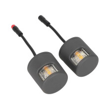 1 Par de Luces de Izquierda o Derecha para el Manillar del Patinete Eléctrico para Elite. Piezas de Repuesto.