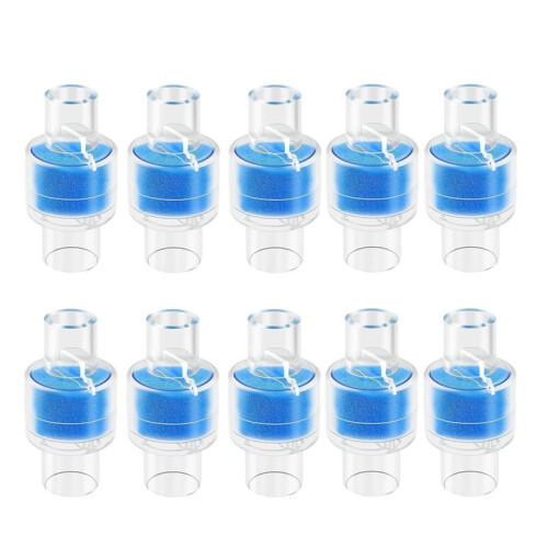10pcs Universal Heat Moisture Exchanger/Exchange Filter Replacement for Z1, Z2 HME Humidification Solution