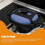 2 Pcs Universal Securing Straps, Black Pot Lid Accessory Tools Pot Lid Holders,Spill-Proof Design Transport Accessories 3