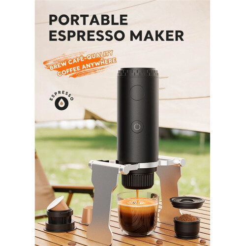Wireless Portable Espresso Maker Travel Coffee Machine  Extraction Wireless Heating Coffee Cup 1