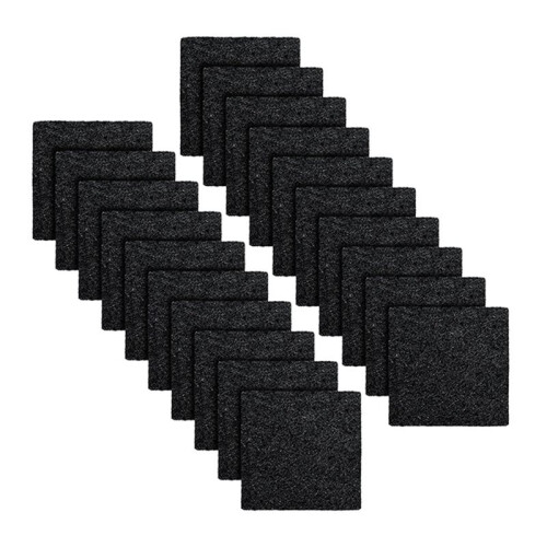 20 Packs Odor Absorbing Filter Refills for EKO Step Trash Cans,Touchless Garbage Cans with Built-in Filter Compartment