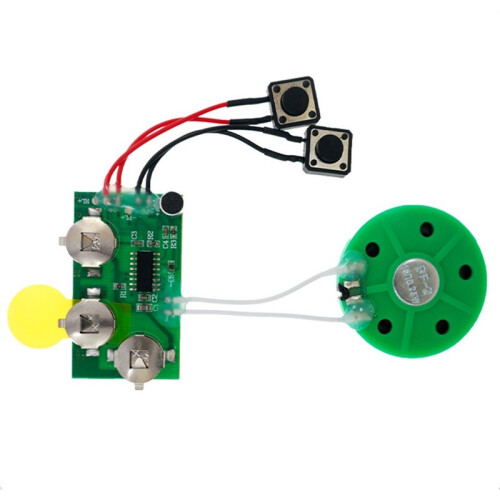 DIY Greeting Card Voice Recording Module with 120 Second Recordable Button Interactive Sound Playback 2