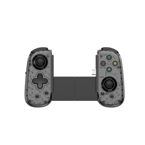 D6  Gamepad Stretching Gaming Control for Android Cell Phone PC Tablet Hall Effect Joystick Foldable Type-C Port 1