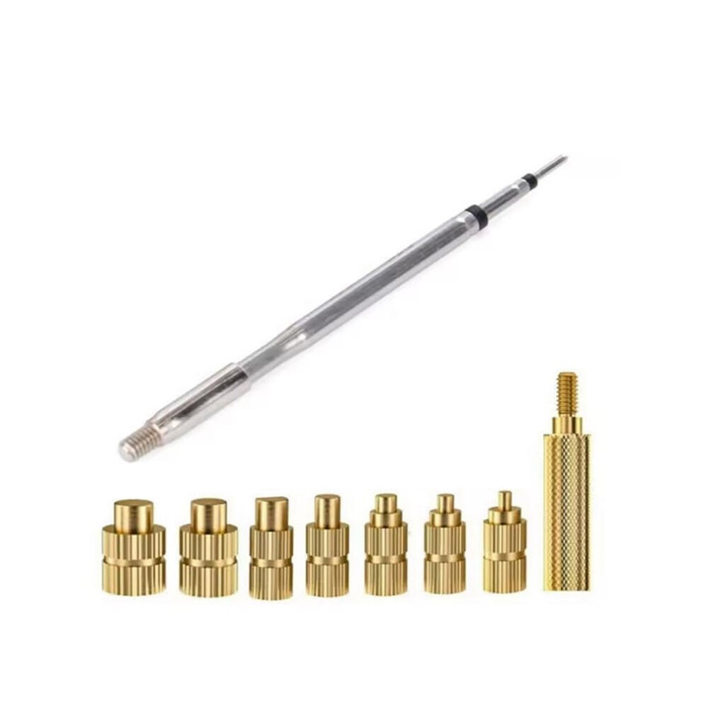 C245 Soldering Iron Tip Hot Melt Nuts Heat Insert Nut Adaptor Tips Embedded Insertion Indenter M2-M8 Indenter Adaptors 4711820551585