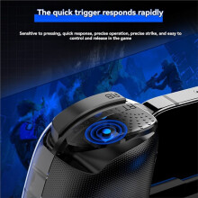 D6 Stretch Gamepad for Android Cell Phone PC Tablet Hall Effect Joystick Foldable Type-C Port