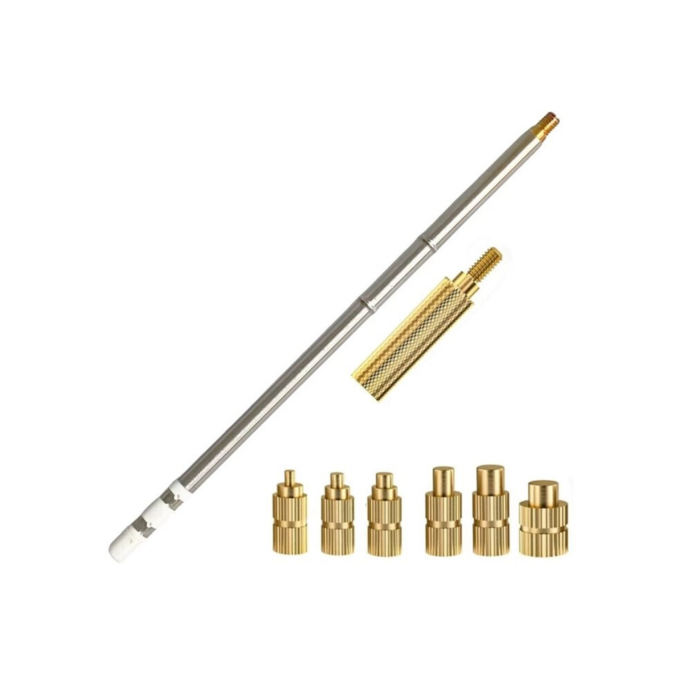 T12 Soldering Iron Tips Heat Insert Nut Soldering Tip For Hot Melt Embedded Nuts M2-M6 Insertion Kit Indenter Adaptors 4711947147364