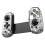 D6  Stretch Gamepad for Android Cell Phone PC Tablet Hall Effect Joystick Foldable Type-C Port 5