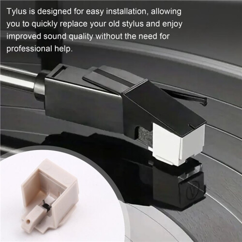 Replacement Stylus for ATN3600L AT-LP60 Turntable Electrical Tool with Cleaning Brush 2