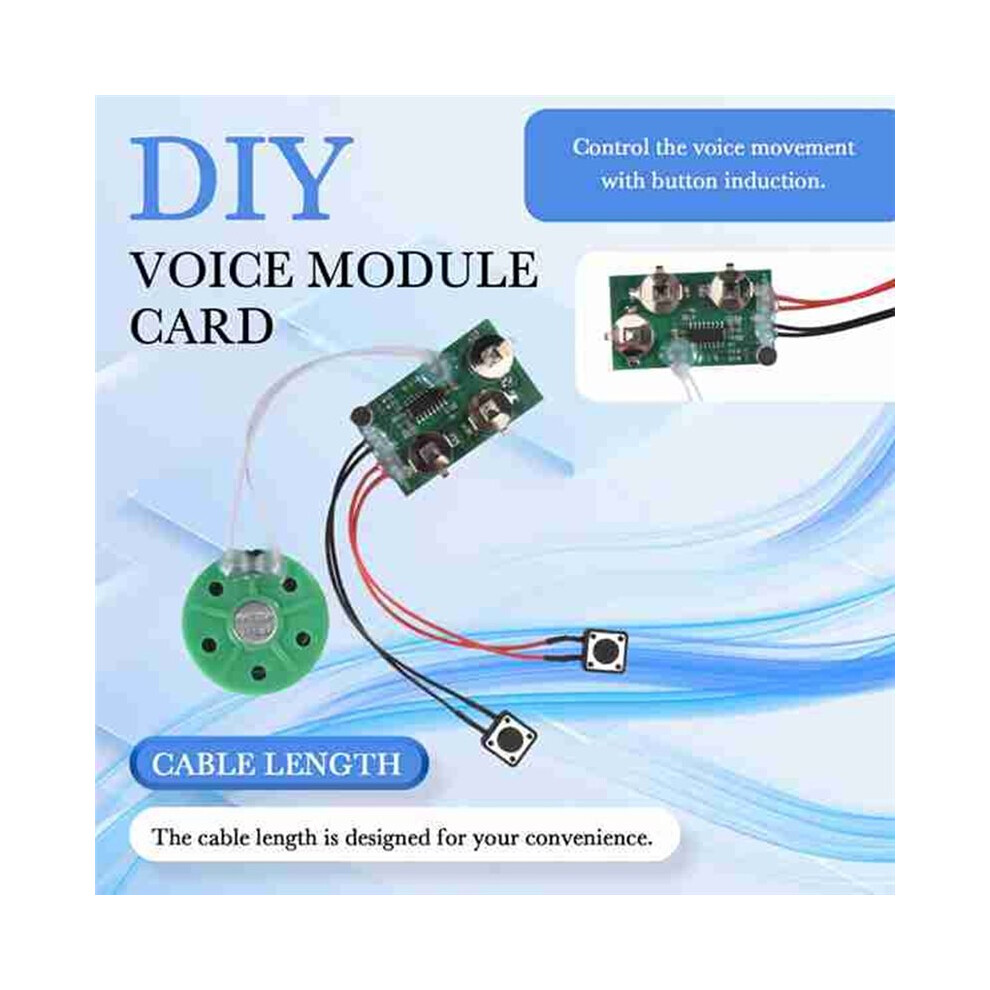 DIY Greeting Card Voice Recording Module with 120 Second Recordable ...