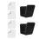 2-Pack Väggmonterade Basebollhandskar i Metall, Display för Sporthandskar, Boxhandskar 1
