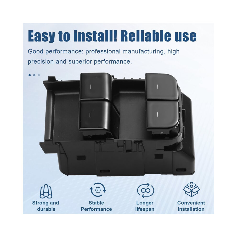 1081037-01-F 1081037-01-C For Model 3 2016-2020 Power Window Control Lock Lifter Glass Button No Wire Black 6033283116889