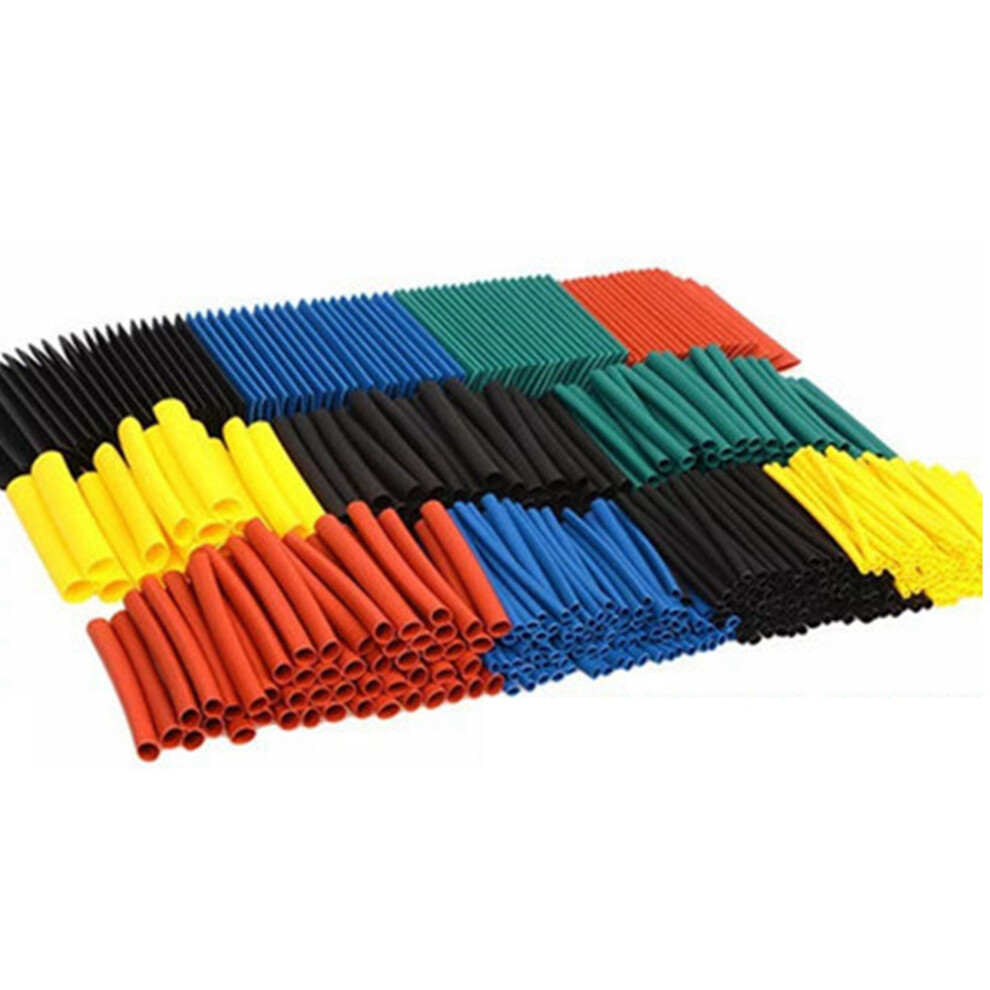 Photos - Cable (video, audio, USB) 328pcs Heat Shrink Tubing Kit for Electrical Insulation 5 Colors 8 Sizes Assorted Tubing Wrap Sleeve Set