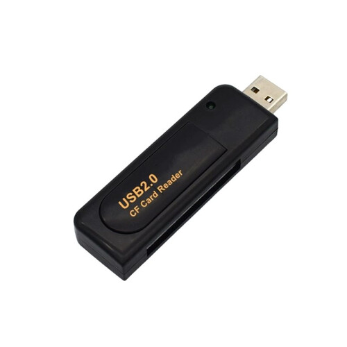 USB 2.0 CF Card Reader for CCD Digital Camera Flash Memory Card Viewer Writer Data Transfer Adapter Memory Dongle A