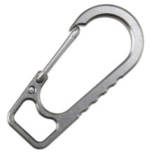 Titanium Carabiner Keychain for Men and Women, Quick Release Hook Ring Clip, Keychain Accessories