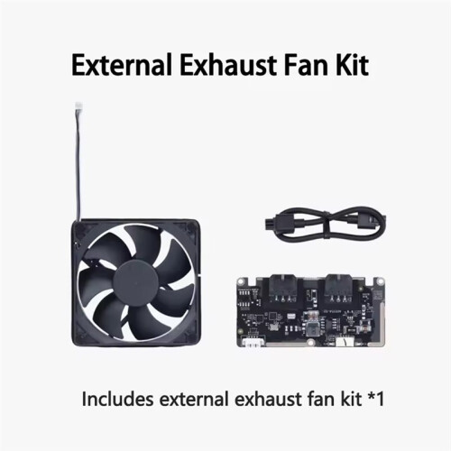 For  P2S External Exhaust Fan Kit [for P2S] 3D Printer Accessory 2