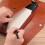 A5 Leather Document Storage Bag Folder Data Packet PU Business Bill File Bag School Office Supplies 5