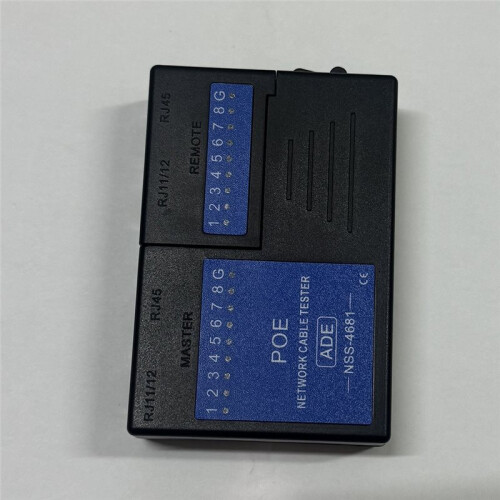 RJ45 Cable Tester Lan Ethernet Network RJ11 RJ12 CAT5 6 7 UTP LAN Cable Testing Tester Networking Tool Support PoE 1