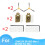 6 Pcs for GARLYN SR-800 Max / SR-800 Pro Max Sweeping Accessories Side Brush Filter Dust Bags 3