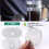 2-Pack Fransk Press Utbytesfilter Mesh-SkäRm Perfekt för 34 OZ, 8 Koppar Fransk Press 3