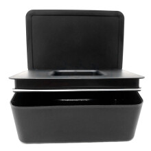Nass Tissue Box mit Deckel, Pump Box, Wet Tissue Box, Staubdichte Desktop Versiegelte Nass Tissue Box Aufbewahrungs Box für Den Haushalt