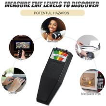 3 Pcs Equipment Include 1 Pcs Voice Recorder 1 Pcs LED Emf Magnetic Field Detector, Paranormal Research Tools