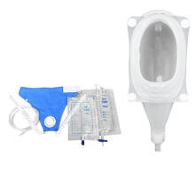 Wearable Urine Collector Catheter Reusable Silicone Urine Bags for Elder Leak-Proof Bladder Control Devices