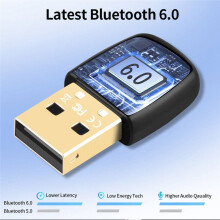 USB 6.0 Adapter Audio Music Transmitter Receiver Dongle for Speaker Keyboard Mouse Printer Headphone
