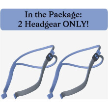 Upgraded Headgear for AirFit P10/ N30, Adjustable Replacement Headgear for AirFit N30, Quick-Fit Design 2 Pack