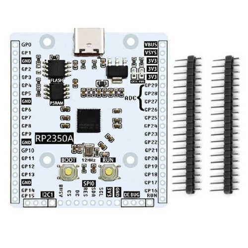 For Raspberry Pi  2 RP2350A Development Board with RP2350-Linux PSRAM, USB-C Connectivity for Advanced Projects